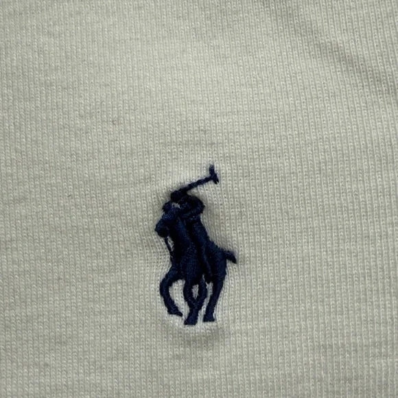Ralph Lauren Classic White Tee - Picture 2 of 4